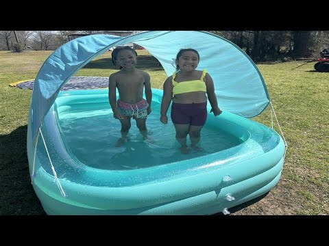 Inflatable Pool for Outdoor Summer Fun
