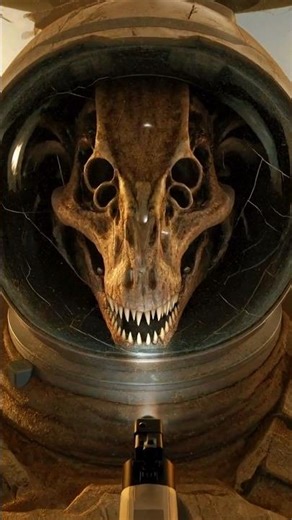 I Put a GoCam on a Space Drone... and It Found a Monster Skeleton 👽💀 #spacedrone #pov #gocam