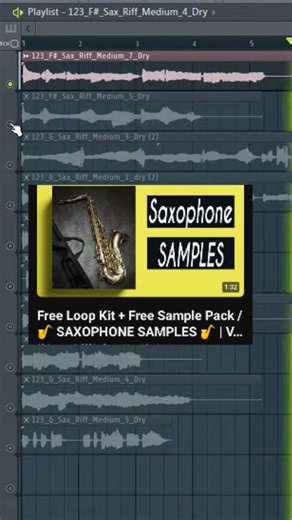 Free 🎷 SAXOPHONE SAMPLES 🎷 | VOL 2