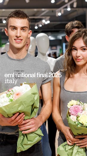 Elite Model Look International on Instagram: "EML Italy national casting, bootcamp and final were a big success! Congratulations to the winners @marco.scovazzo and @andjelakresovicc ⭐️ See you at the World Final! ⁠ Want to become a model? We’re looking for you 👀 ⁠ ⁠ We are the only model contest from the @elitemodelworld agency network, your passport to the world stage 🌍⁠ ⁠ Applications are open! Tap the bio link 🚀⁠ ⁠ Catch up on all the content from our 40th #EliteModelL