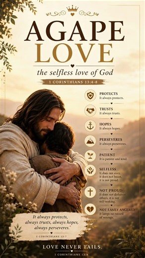 🔥 Agape Love: The Love That Never Fails ❤️ | 1 Corinthians 13:7