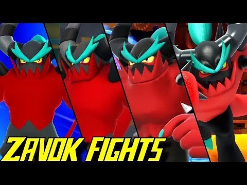 Evolution of Zavok Battles in Sonic Games (2013-2019)