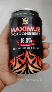 38K views · 66 reactions | MAXIMUS X-STRONG BEER #BEER #WHISKEY #VODKA | Wine & Beer Shop BD | Facebook