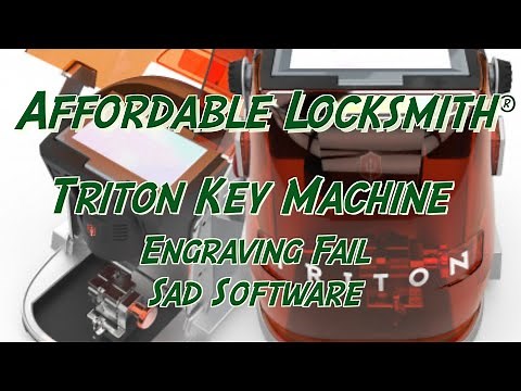 Triton Key Machine - Slow Motion Engraving - Return to Sender - Review