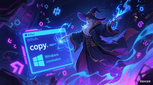 windows命令行下的小魔术，黑客眼中的copy命令，怎么用随你了！