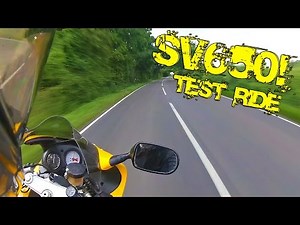 Old School SV650 Test ride!