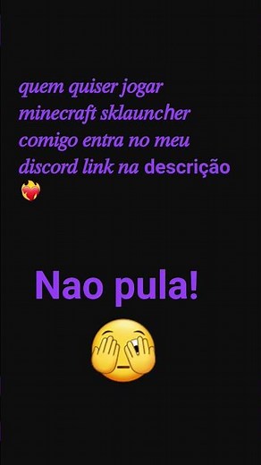 no servidor eu ensino a instalar sklauncher #minecraft