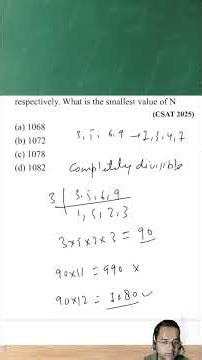 UPSC CSAT 2025 Question Explained