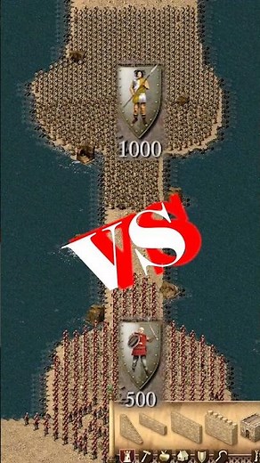 Macemen vs Spearmen - The Results Will Shock You #gaming #crusader