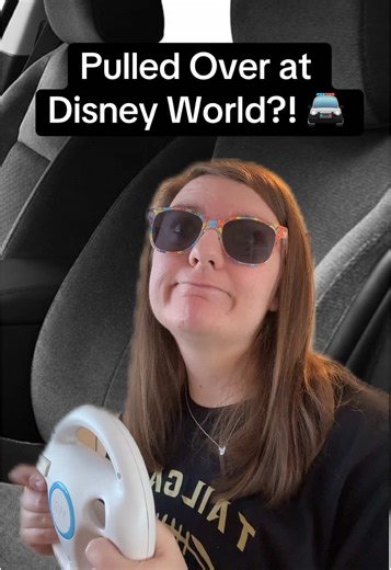 No traffic laws at Disney World #stacyatdisneyworld #disneyskit #disneyworld #disneykaren #sketchcomedy