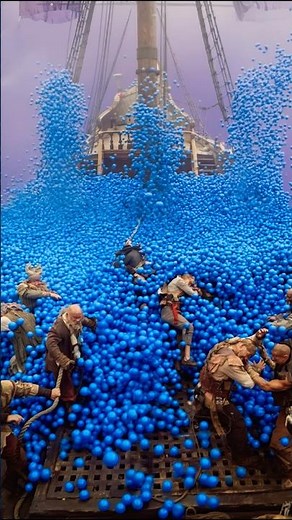 175 thousand balls instead of crabs — the truth about filming Pirates of the Caribbean!
