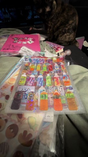 #sticker #haul #temu #journaling #kawaii #cute #kirby #hobonichi #sanrio #planner #japanese