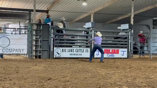 2M views · 15K reactions | 26/M Outlaw Woman (Broken Arrow S Ranch) stole the show in Ada, Oklahoma turning in a score of 94.10 points to capture the Yearling division title. She is sired by 701 Gold Finger (602 Ricochet) and out of a daughter of 561C Hocus Pocus (29A Magic Maker). | Bucking Stock News | Facebook