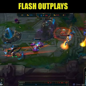 849K views · 5.3K reactions | FLASH OUTPLAYS - League of Legends #saralol #lol #leagueoflegends #flashoutplays | Sara LoL | Facebook