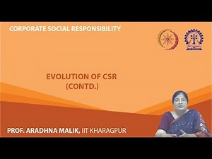 Evolution of CSR (Contd.)