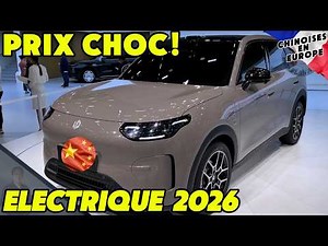 Top 8 SUV électriques CHINOIS vs voitures électriques européennes !