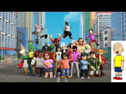 Caillou Creates a Roblox Account!