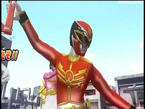 Super Sentai Battle Ranger Cross Wii (Goseiger) Complete HD