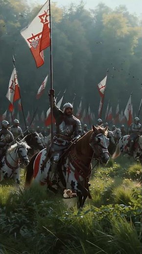 BATTLE OF PŁOWCE - Władysław the Elbow-high successfully stops the Teutonic Order