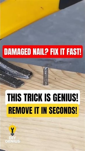 Genius Pliers Trick to Remove Any Damaged Nail Instantly! #diy #lifehacks #shorts