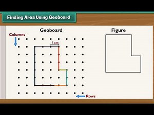 Finding Area using Geoboard | Class 4 | Maths