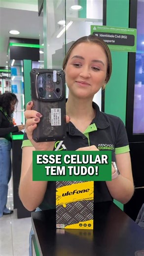 Atacado Connect on Instagram: "Esse smartphone deixa os outros celulares passando vergonha! Robusto e completo, o Ulefone Armor 28 Ultra é perfeito pra você que precisa de um celular que aguente qualquer situação. 👉 Disponível aqui na Atacado Connect, seu mundo tech no Paraguai. Quer saber mais? Clica no link da bio. #ulefone #ulefonearmor28ultra #smartphone #celular #celulares comprarnoparaguai comprasparaguai"