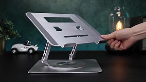 Metal foldable laptop stand #laptop #laptopstand #foldable #metal #desksetup #foryou