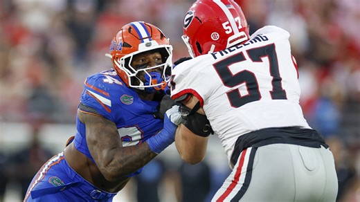 George Gumbs generating draft buzz as a wide receiver-turned edge rusher