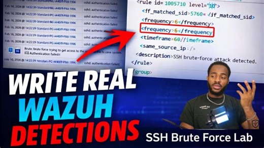 Boosting YouTube Subscribers with Wazuh Custom Detection Rules | Tolu Badero posted on the topic | LinkedIn