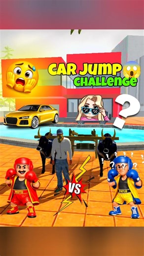 Wow New Car jump Challenge 🥵 ll Indian Bike Driving 3D #gta #gaming #viral #shorts