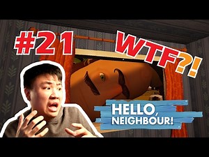 MENCARI MISTERI PRE ALPHA !! LEBIH HORROR !! - Hello Neighbor [Indonesia] #21
