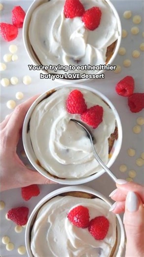 High-Protein Raspberry White Chocolate Baked Oats #mealprep #breakfast #shorts