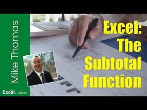 Excel - Why You Should Stop Using SUM and Use SUBTOTAL Instead