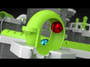 Trailer GraviTrax PRO avec Balls & Spinner, Helix, Turntable, Dipper et FlexTube - version longue