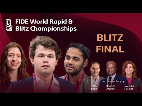 CHESS | FIDE World Blitz Championship 2025 | FINAL | ft. Carlsen, Erigaisi, Roebers and more