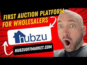 Hubzu Announces | 1st Auction Platform for Wholesalers!! 💥