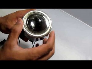 HID Ready Projector Fog Lamps with LED Halo Angel Eye Rings