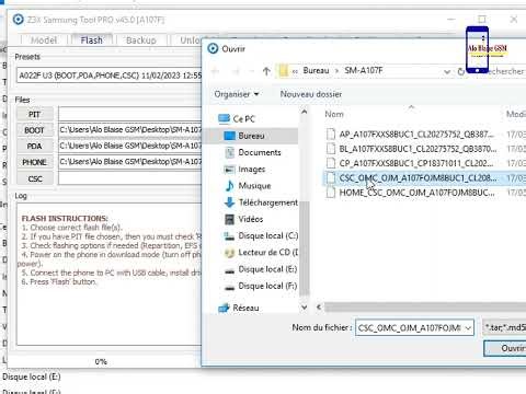 How to flash All Samsung mobile with Z3X BOX