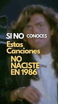 Las 10 canciones que dominaron 1986 (si no las conoces… estás fuera)