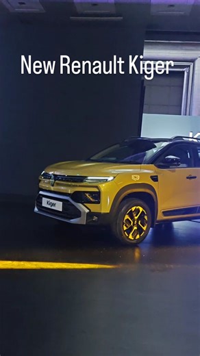 2025 New Renault Kiger First Look from official launch | Car Blog India