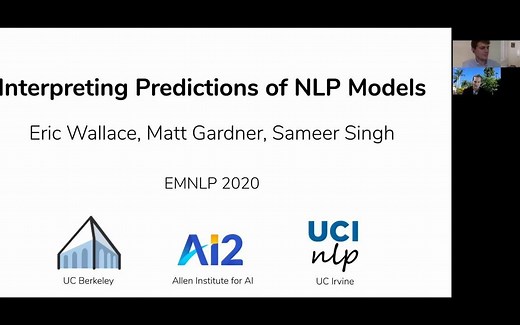 自然语言处理模型预测可解释性教程(EMNLP 2020 Tutorial)