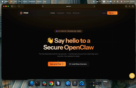 You are 60 seconds away from your first Personal AI Operator.AI agents are powerful… but setting them up is a headache.Security issues, high API costs — it adds up fast.That’s where @PAIOBot comes in.• Deploy in under 60 seconds• Cuts token costs by ~50%• Free to start (no card needed)Finally, a way to run AI agents without risking your data or your wallet.Start free →