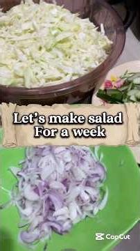 How to store you salads for a week ……. #viral #food #salad #hack #fyp #bigsalad