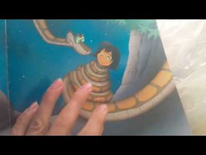 Kaa Mowgli & Shere khan from the jungle book animated