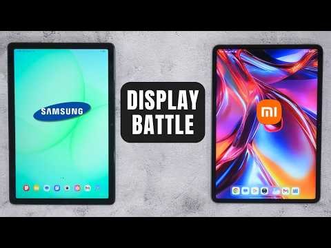 Samsung Tab A11+ vs Xiaomi Pad 7 | Ultimate Display Battle!