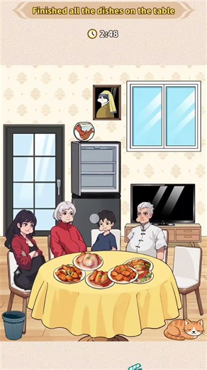 Leftover Slayer | Finished all the Dishes on the Table - Brain Puzzle Level 18