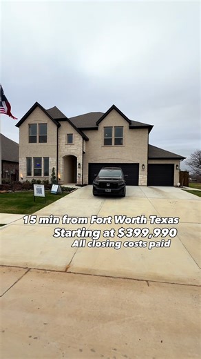 🪟 big Texas light wide homesites and a floor plan that feels like a full upgrade the second you walk in 🏡 brand new homes with a huge layout range and limited 1 acre homesites so you can go from move up to full dream-home mode fast 📐 community lineup runs about 2,098 to 4,226 sq ft with 3 to 5 bedrooms 2 to 4.5 baths and 2 to 3 car garages depending on the plan so you can go cozy or go massive 💰 pricing is currently showing from about $399,990 with larger plans stretching into the $700s depe