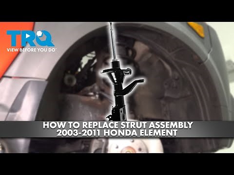 How to Replace Front Strut Assembly 2003-2011 Honda Element