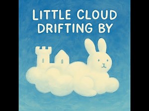 ☁️ Little Cloud Drifting By | Dreamy Calm Song for Kids | Lullaby | Giggle and Sing | Bedtime Music