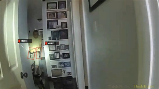 LASD deputy fatally shoots suspect who charged at a deputy with two knives Finding videos takes time and effort, keep me motivated by donating to https://paypal.me/thisisbutter ----- Hacienda Heights, CA - Los Angeles County deputies shot and killed an assault suspect in Hacienda Heights on Thursday. The shooting happened around 4 p.m. at a home on Sigman Avenue in Hacienda Heights, according to the LASD. Deputies responded to a home after reports that a man was assaulting a woman with a knife. 